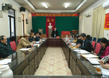 Hội nghị lần 8 BCH Hội Liên hiệp VHNT Phú Thọ khóa IX (nhiệm kỳ 2020 – 2025)