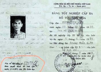 Mảnh bằng – học giả, tấm áo – thầy tu