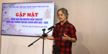 Gặp mặt Nhà văn Nguyễn Tham Thiện Kế nhận giải thưởng ASEAN năm (2024 – 2025)
